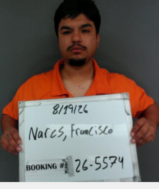 Booking photo of Francisco Nares