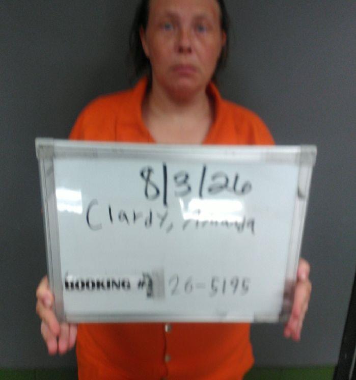 Booking photo of Amanda Clardy
