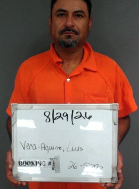Booking photo of Luis Vera-aguirre