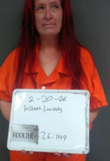 Booking photo of Lucindy Gilbert