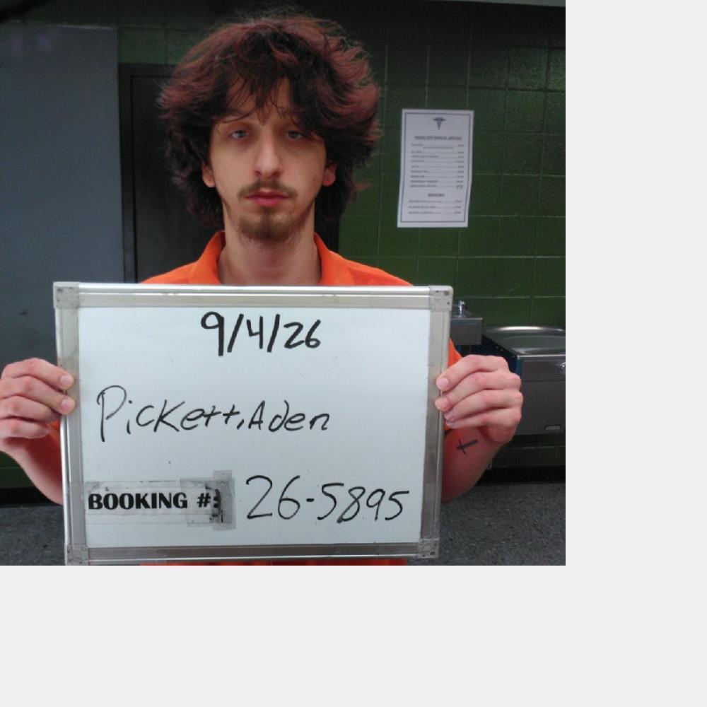 Booking photo of Aden Pickett