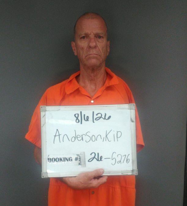 Booking photo of Kip Anderson