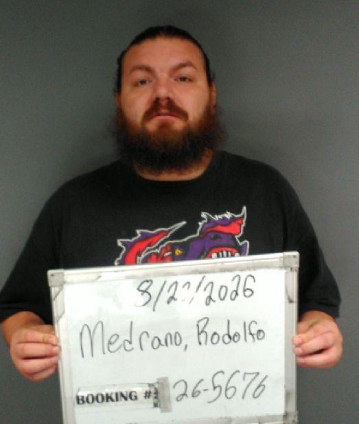 Booking photo of Rodolfo Medrano