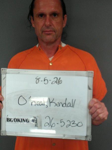 Booking photo of Kendall O'neal