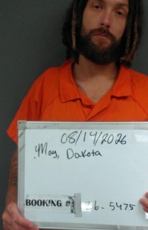 Booking photo of Dakota May