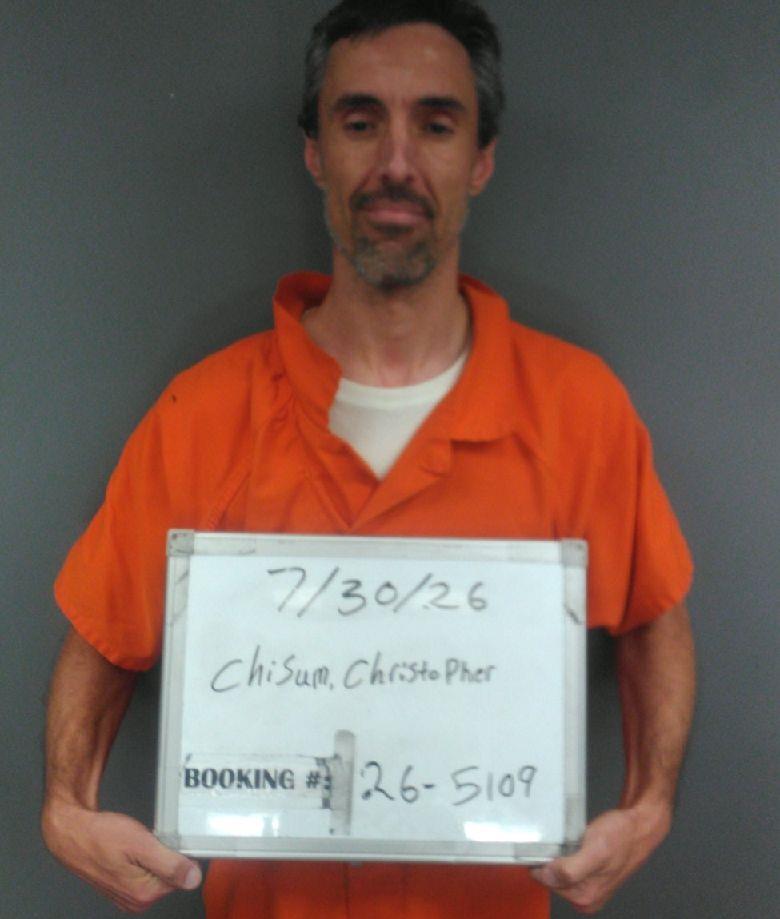 Christopher Chisum booking photo