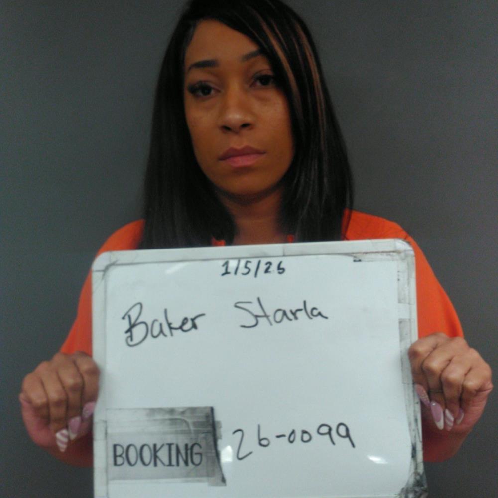 Booking photo of Starla Baker