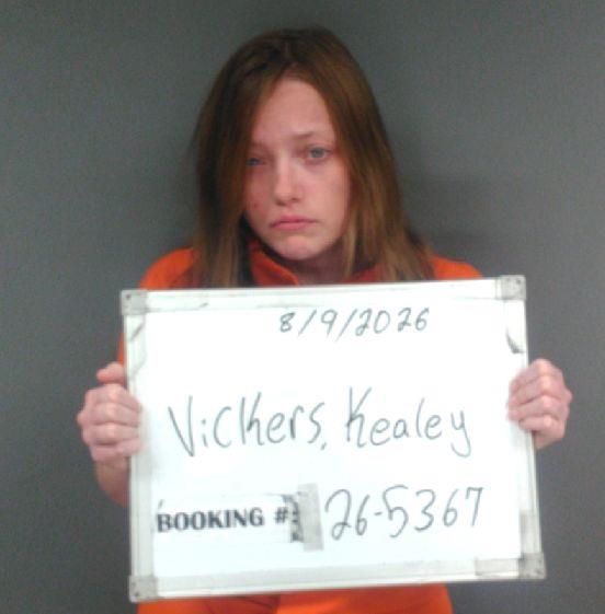 Booking photo of Kealey Vickers