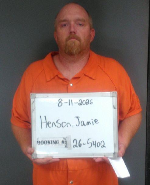 Booking photo of Jamie Henson