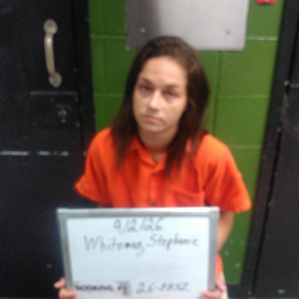 Booking photo of Stephanie Whiteman