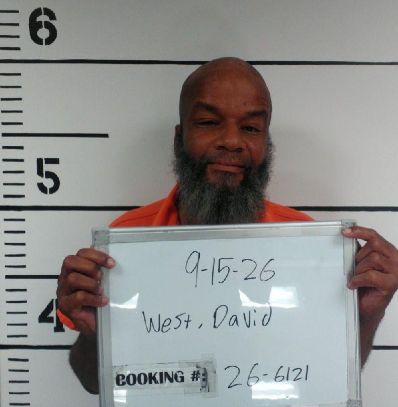 David West booking photo