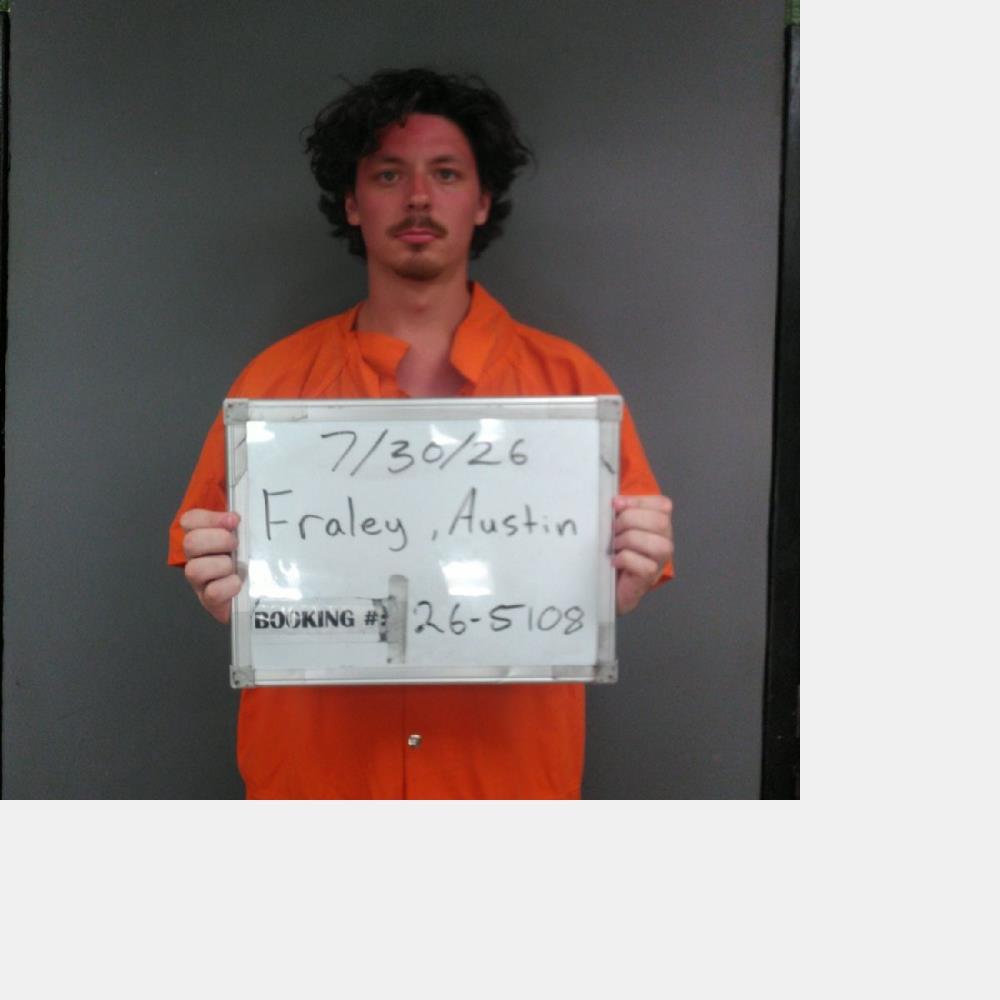 Austin Fraley booking photo