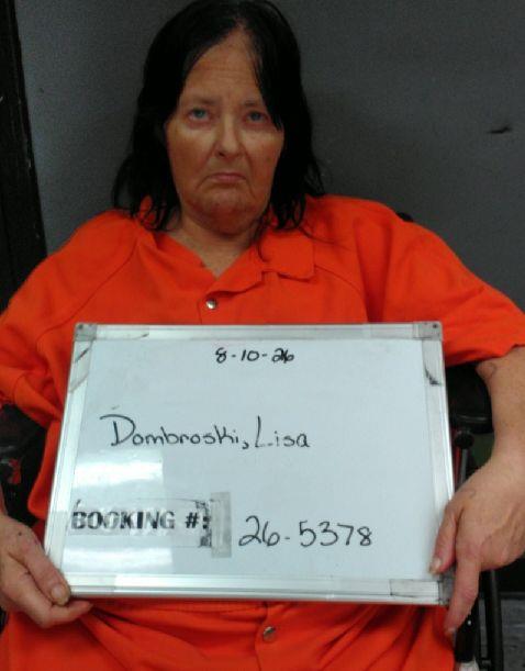 Booking photo of Lisa Dombroski