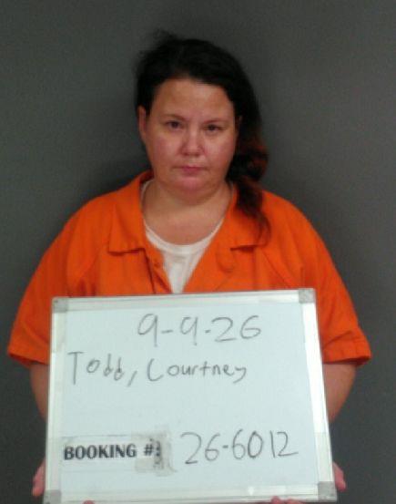 Booking photo of Courtney Todd