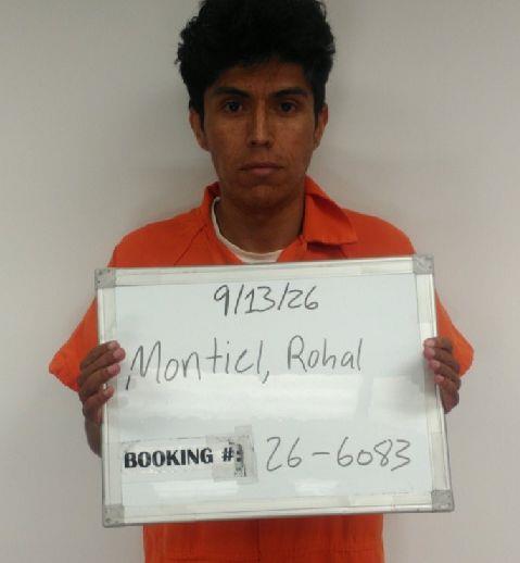 Rohal Montiel booking photo