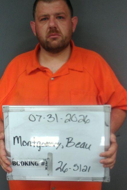 Beau Montgomery booking photo