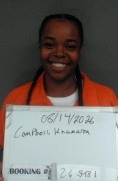 Booking photo of Khamarea Campbell