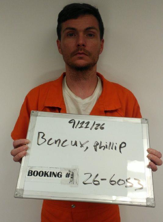 Booking photo of Phillip Beneux