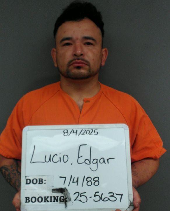 Edgar Lucio booking photo