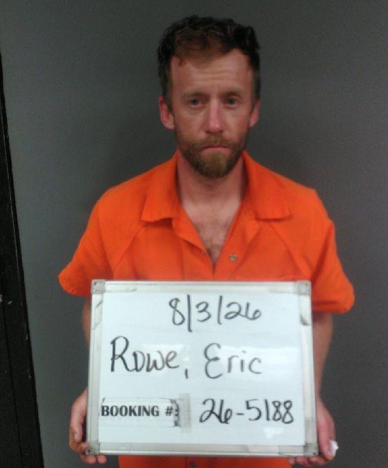 Booking photo of Eric Rowe
