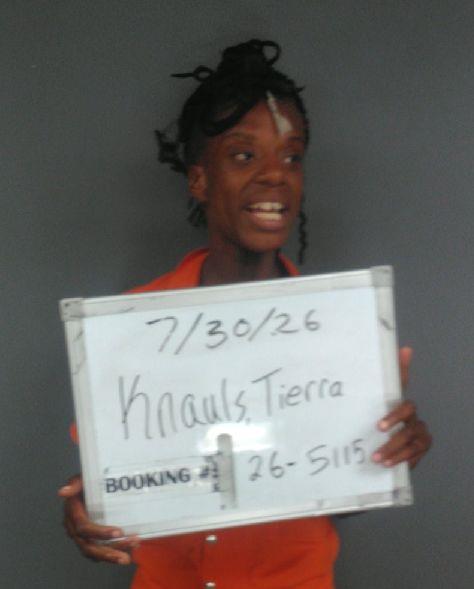Booking photo of Tierra Knauls