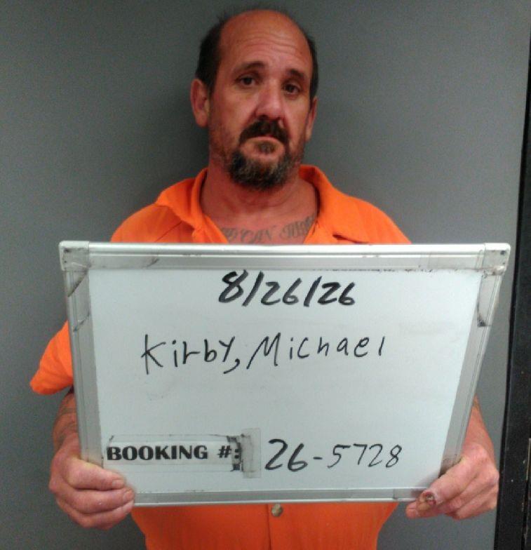 Booking photo of Michael Kirby
