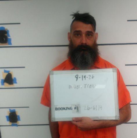 Trent Miller booking photo