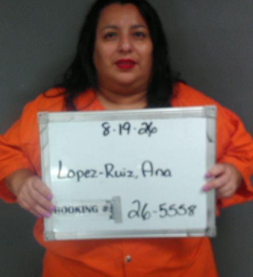 Booking photo of Ana Lopez-ruiz