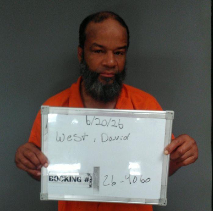 David West booking photo
