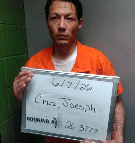 Joseph Cruz booking photo