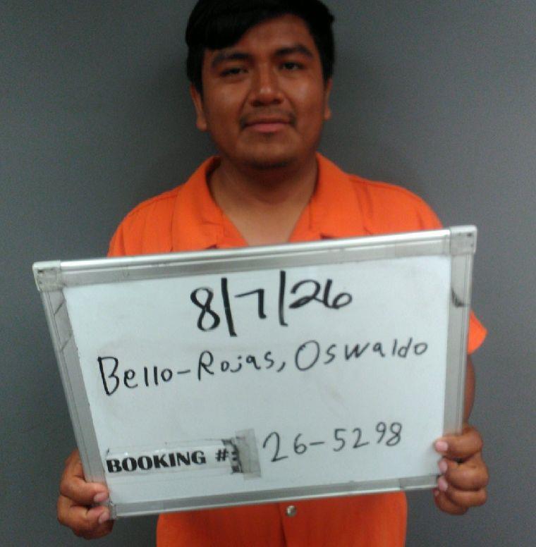 Booking photo of Oswaldo Bello-rojas