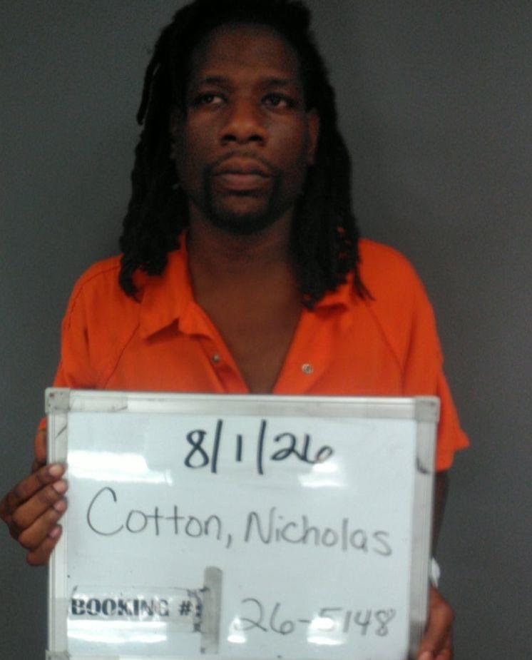Booking photo of Nicholas Cotton