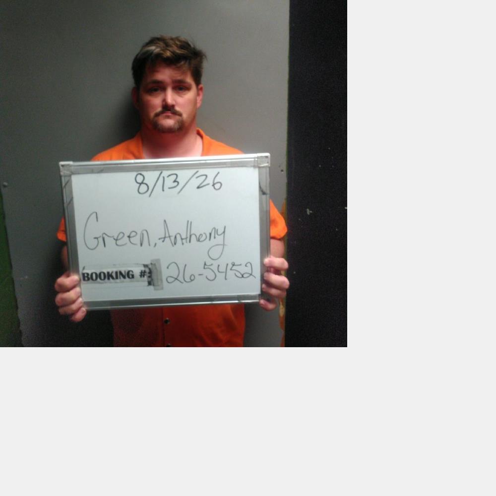 Booking photo of Anthony Green