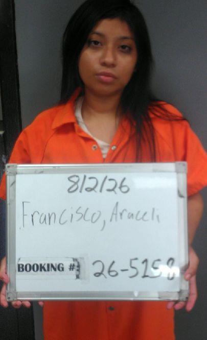 Booking photo of Araceli Francisco