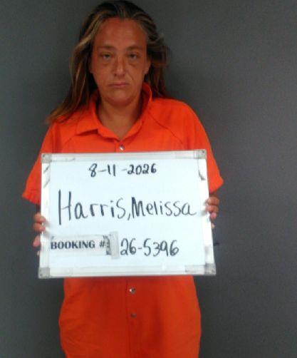 Booking photo of Melissa Harris