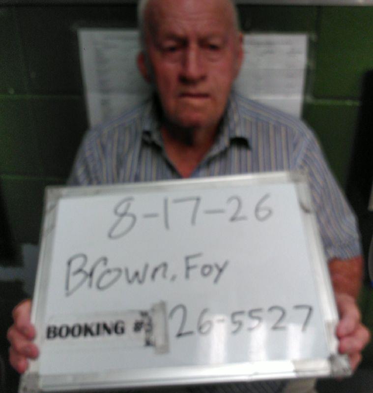 Booking photo of Foy Brown