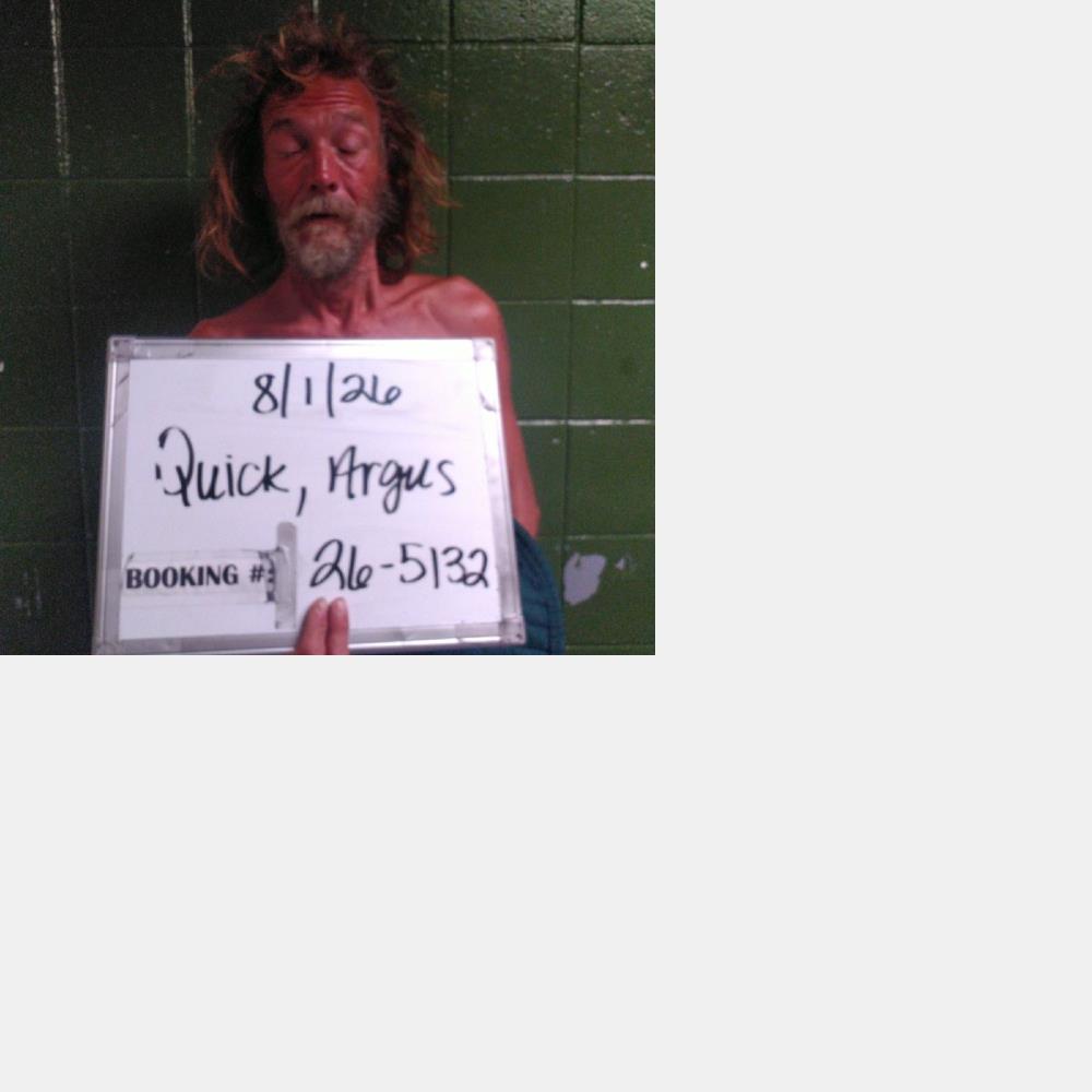 Booking photo of Argus Quick