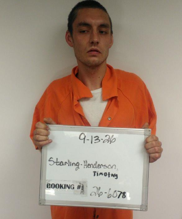 Timothy Starling-henderson booking photo