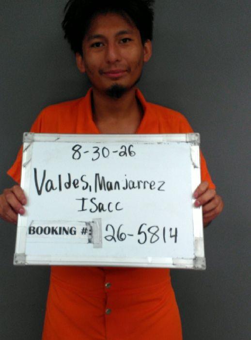 Booking photo of Isaac Valdes-manjarrez