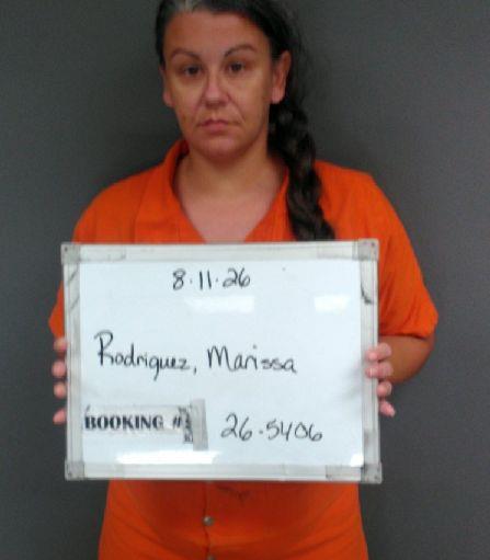 Booking photo of Marissa Rodriguez