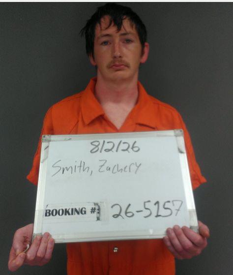 Booking photo of Zachery Smith