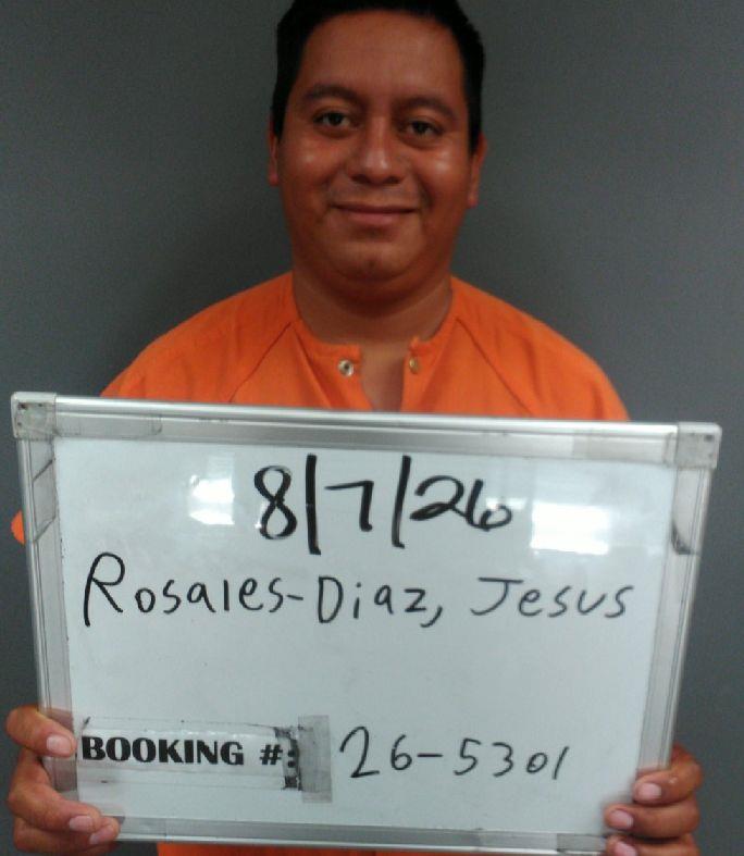 Booking photo of Jesus Rosales-diaz