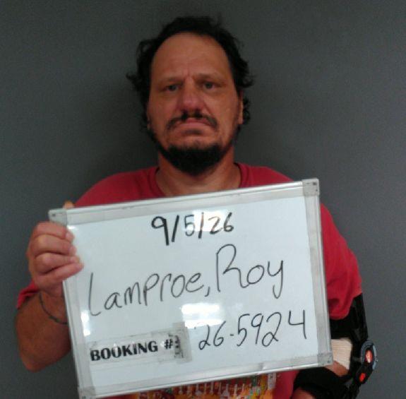 Booking photo of Roy Lamproe