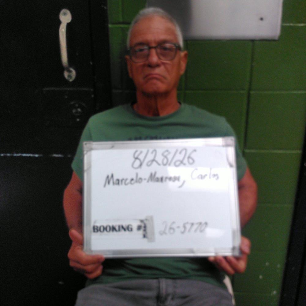 Booking photo of Carlos Marcelo-manresa