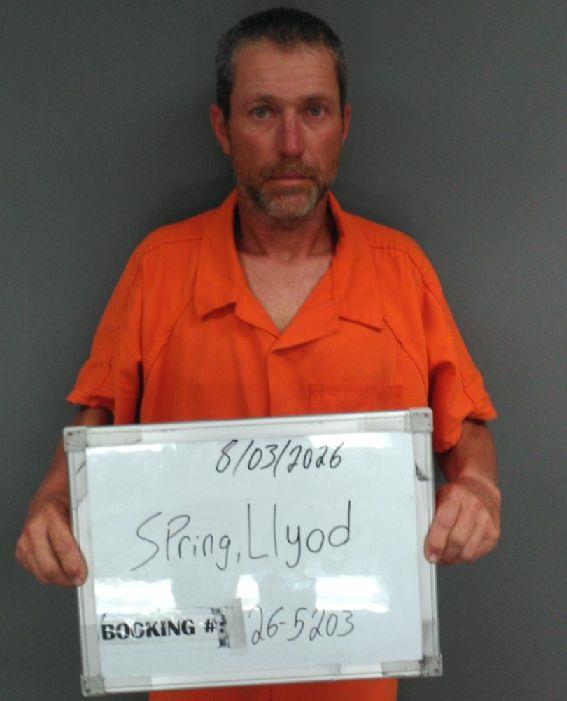 Booking photo of Lloyd Springs