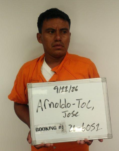Booking photo of Jose Arnoldo-toc