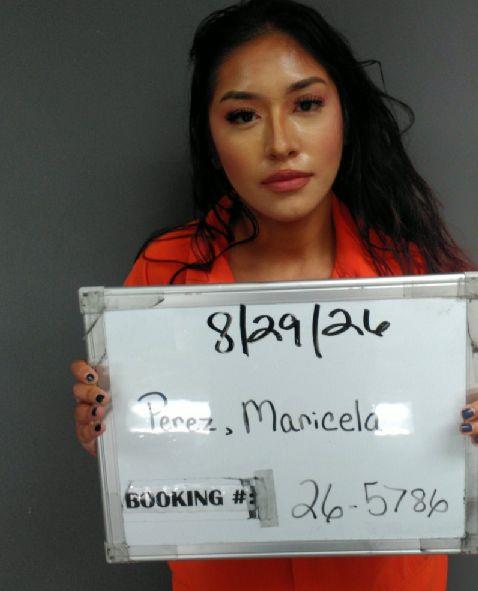 Booking photo of Maricela Perez