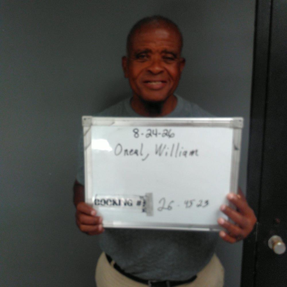 Booking photo of William O'neal