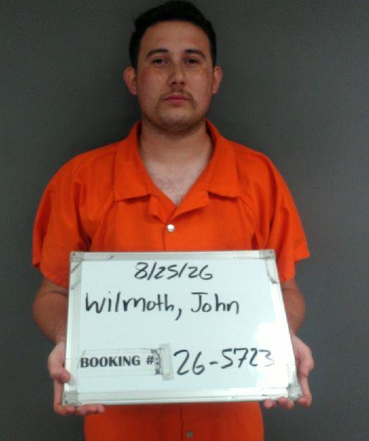 Booking photo of John Wilmoth