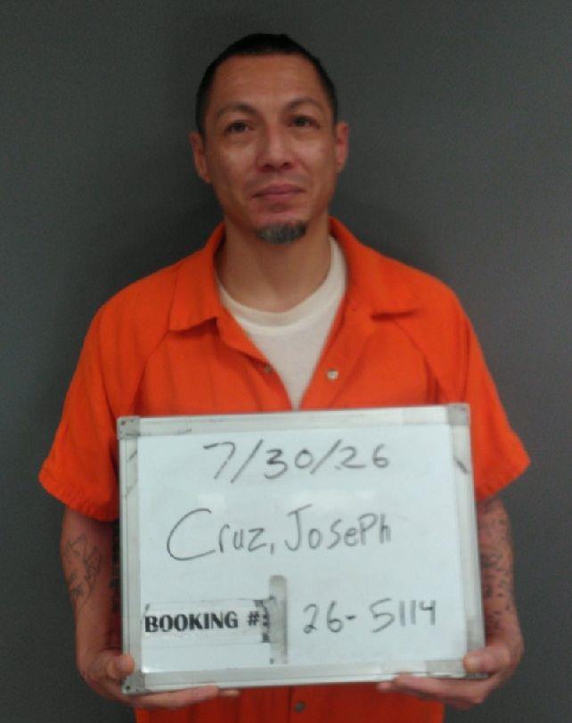 Joseph Cruz booking photo